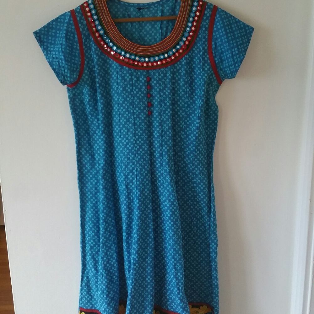 Boho dress made in India
